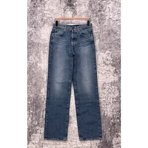 NWOT AG Adriano Goldschmied Jeans 27 Womens Alexxis High Rise Vintage Straight